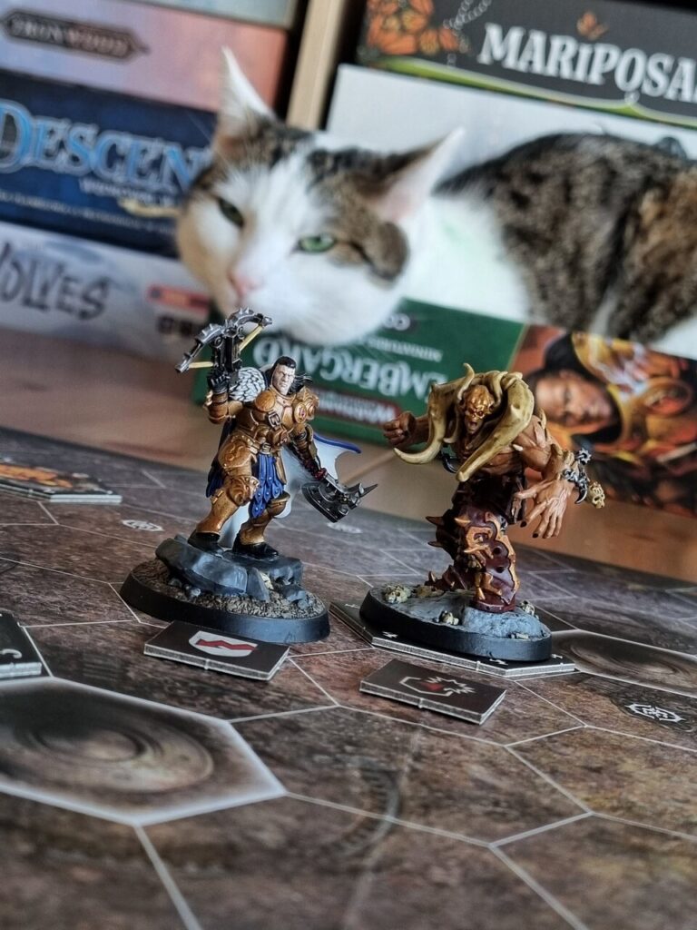 Warhammer Underworlds Gorechosen Of Dromm vs Emberwatch